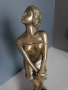 37см-4кг Collinet статуетка/еротика/френска бронзова скулптура/фигура на жена-танцьорка/zz, снимка 6