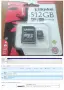 micro sd+adapter с капацитет 512gb само тествана=8евро, снимка 1