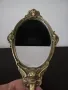Прекрасно, винтидж, ръчно огледало. Бронз. , снимка 3