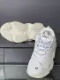 Triple S All-Over Logo White Унисекс👟Дамски Бели Маратонки👟Мъжки Спортни Обувки Код SEM-450, снимка 4