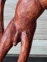 Дървена скулптура от корен "Голи тела", снимка 8