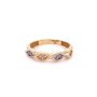 Златен дамски пръстен 2,03гр. размер:56 14кр. проба:585 модел:22049-2, снимка 1 - Пръстени - 44262483