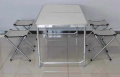 Комплект маса и столове , снимка 1 - Къмпинг мебели - 44732834