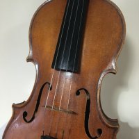 Стара чешка виола, снимка 5 - Струнни инструменти - 39336653