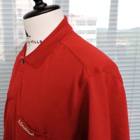 Schoffel Naxo Men`s Red Vintage Short Sleeve Collared Outdoor Polo Shirt Size L, снимка 12 - Тениски - 44356487