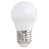 LED Лампа, Топка, 3W, E27, 3000K, 220-240V AC, Топла светлина, Ultralux - LBL32730, снимка 1 - Крушки - 40861262