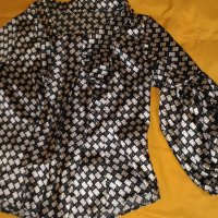 Риза(блуза) с дълъг ръкав на ELIZABETH, BG размер 46, снимка 1 - Ризи - 36647591