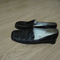 Дамски официални обувки черна естествена кожа, снимка 2 - Дамски обувки на ток - 34949097