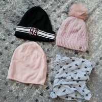 Зимен сет- шапки, шалове и ръкавици , снимка 16 - Шапки, шалове и ръкавици - 30939896