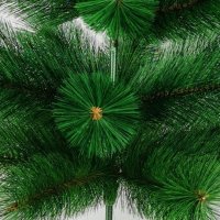 Зелена коледна елха с пластмасова стойка , снимка 5 - Декорация за дома - 42855747