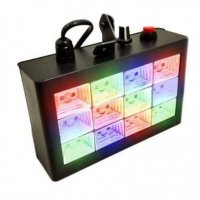 Цветна RGB Блиц LED room Strobe 12, стробоскоп диско лампа, снимка 2 - Друга електроника - 30144922
