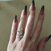 Сребърен пръстен за жени - 925, снимка 2 - Пръстени - 32163892