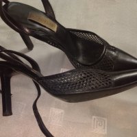 Eлегантни кожени обувки / сандали на ток  Vergelio , снимка 8 - Дамски елегантни обувки - 29342295