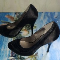 Дамски обувки с пайети, снимка 6 - Дамски обувки на ток - 14274270