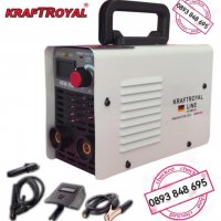 Немски Инверторен Електрожен KRAFT ROYAL 350A Ампера с дисплей + соларни очила  , снимка 2 - Електродвигатели - 32483861