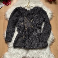 Пухкав пуловер Н&М, снимка 1 - Блузи с дълъг ръкав и пуловери - 31388545