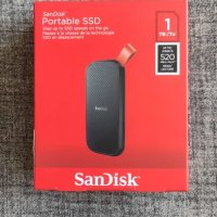 SSD диск - външен (преносим) 1TB Sandisk нов, снимка 3 - Външни хард дискове - 44142059