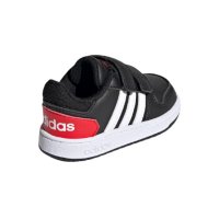 НАМАЛЕНИЕ!!!Бебешки спортни обувки ADIDAS HOOPS Черно, снимка 4 - Детски маратонки - 31952423