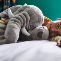 Голям слон, Икеа, снимка 5 - Плюшени играчки - 42547072