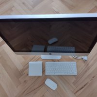 iMac 27 инча i7 процесор с SSD - като нов-обслужен, снимка 1 - За дома - 37342326