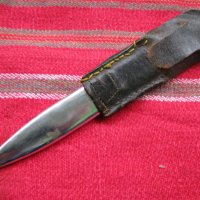 Кания ножна с лопус от военен нож, снимка 2 - Антикварни и старинни предмети - 30597882