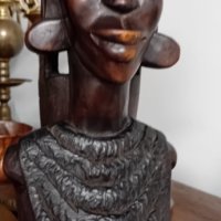 Фигура от Африка , снимка 1 - Антикварни и старинни предмети - 42766415