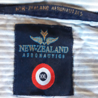 Риза с дълъг ръкав Аэронавтика. Нова Зеландия, снимка 5 - Ризи - 44642827