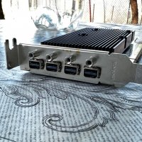 Видео карта MATROX M9148-E1024LAF LP PCIe x16, 4 x mini DP, снимка 5 - Видеокарти - 36929219