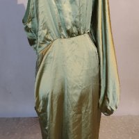 Елегантна рокля с един ръкав р-р Л , снимка 5 - Рокли - 42614480