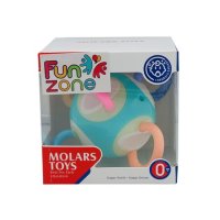 Интерактивна бебешка топка Fun zone Molars Toys, 0 + месеца, снимка 2 - Дрънкалки и чесалки - 42380967