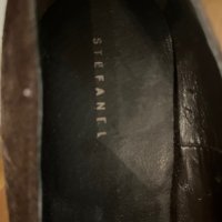 Stefanel обувки на ток с естествен велур, снимка 1 - Дамски обувки на ток - 40331882
