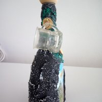 Декоративна бутилка (шише) с две чашки, снимка 4 - Други - 39853357