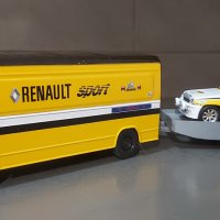 Колекционерски сервизен бус Renault Saviem SB2 Rally Team Renault Sport, снимка 3 - Колекции - 38051814