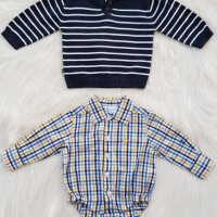 Бебешки пуловер 0-3 месеца, снимка 7 - Бебешки блузки - 38071916