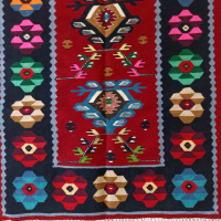 Чипровски килимче, снимка 2 - Антикварни и старинни предмети - 44768282