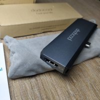2 броя Адаптер  USB HUB 6 in 1 Dodocool , снимка 4 - Кабели и адаптери - 38486160