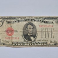 5 долара от 1928, снимка 1 - Нумизматика и бонистика - 40389216