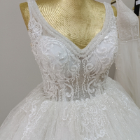 ПРОМО нова Разкошна пищна турска сватбена булчинска рокля , снимка 7 - Сватбени рокли - 44551698