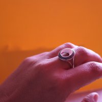 Сребърен пръстен - модел PLR004, снимка 2 - Пръстени - 34031221