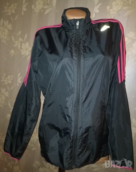 Adidas Climaprof- L-Перфектно дамско яке тип ветровка, снимка 1