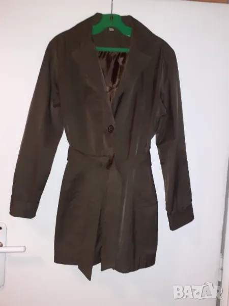 Тип шлифер 7/8 в тъмно кафяво!, снимка 1