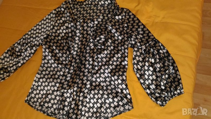 Риза(блуза) с дълъг ръкав на ELIZABETH, BG размер 46, снимка 1