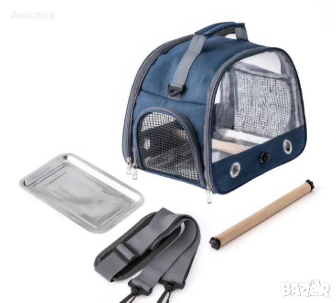 Преносима чанта за папагали, гугутки, дребнш птици, снимка 1