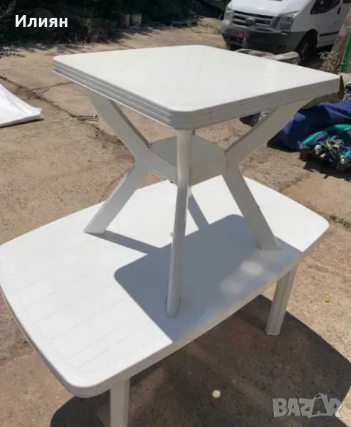 Пластмасова маса градинска или за къмпинг, снимка 1