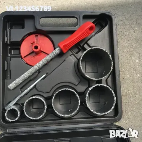 Диамантени боркорони 8 части Mar-Pol -плочки, снимка 1