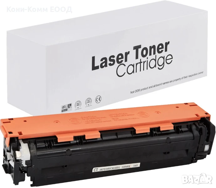 HP CB540A Bk,CB541A C,CB542A Y,CB543A M - 17.00лв, снимка 1