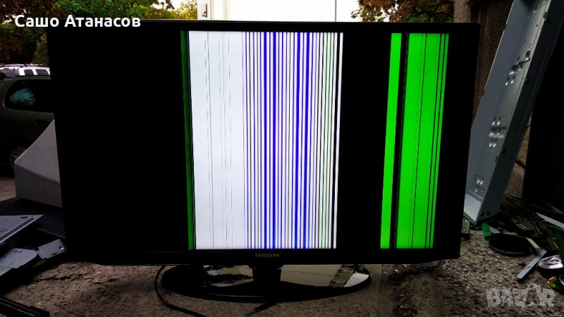 SAMSUNG UE32EH5000W с дефектна матрица ,BN44-00493B ,BN41-01795A ,V320HJ2-CPE2 ,UE5000 ,DE320BGM-C1, снимка 1