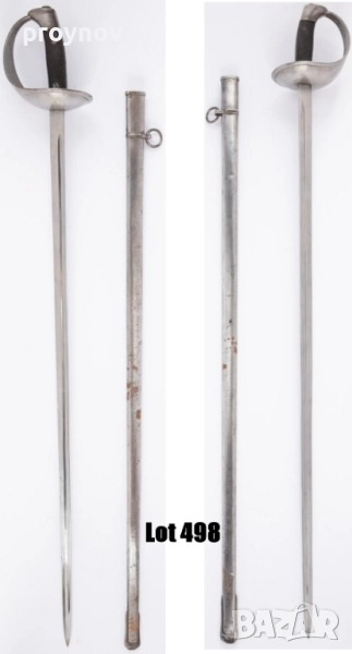 Испания, пехотна сабя, кована в Толедо края на 18-ти Век., снимка 1