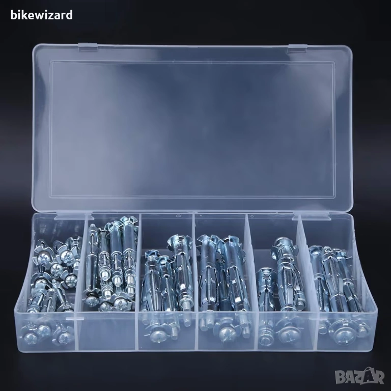 Комплект от 42 метални дюбела M4-M6 за гипсокартон, снимка 1