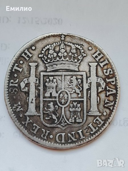 Spain Mexico 8 Real 1804 с Маркировки, снимка 1